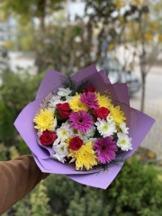 BAHAR FÜRYASI RENKLİ BUKET